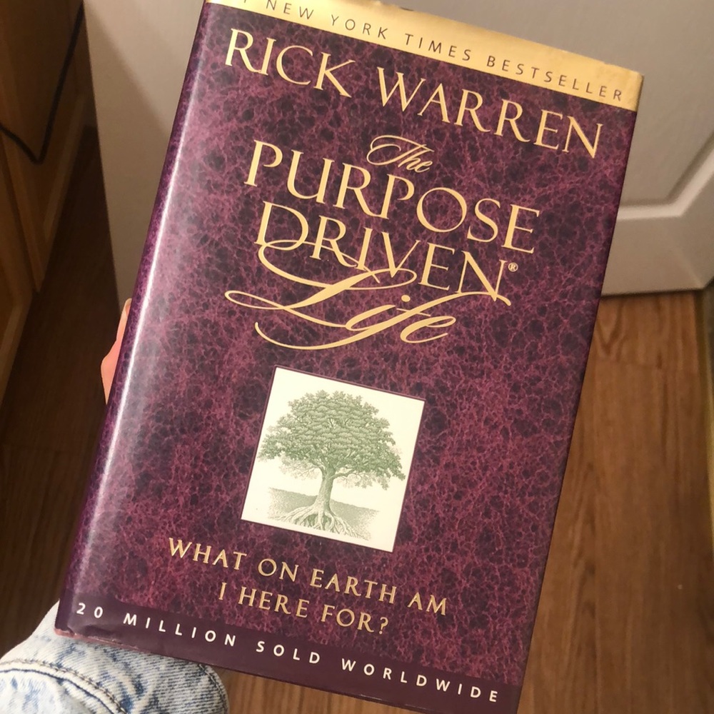 The purpose driven life Book